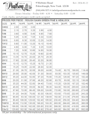 Price sheet PDF (click to open)